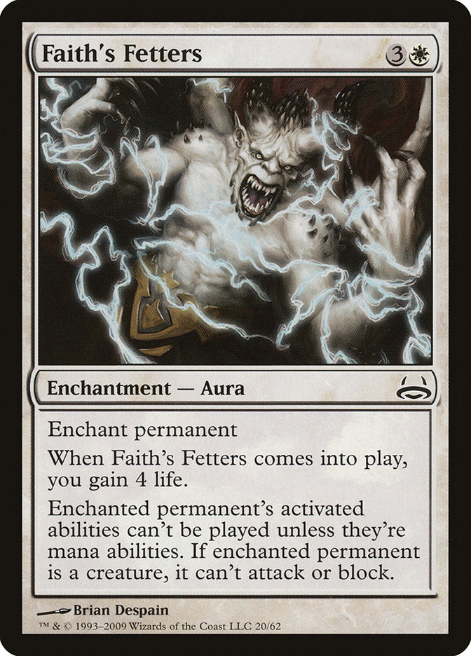 Faith's Fetters [Duel Decks: Divine vs. Demonic] | Card Merchant Takapuna