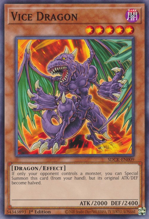 Vice Dragon [SDCK-EN009] Common | Card Merchant Takapuna