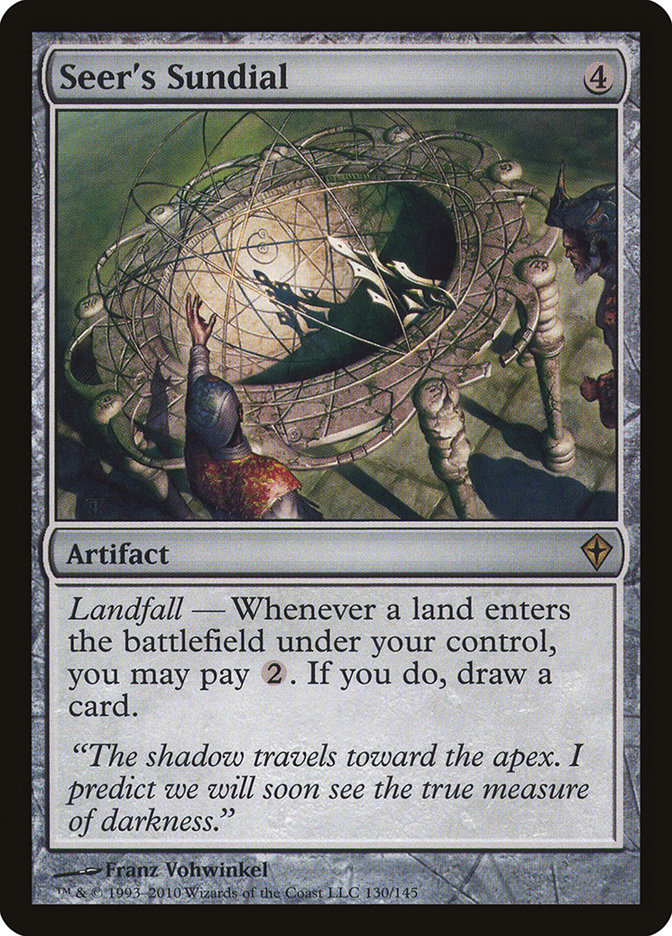 Seer's Sundial [Worldwake] | Card Merchant Takapuna