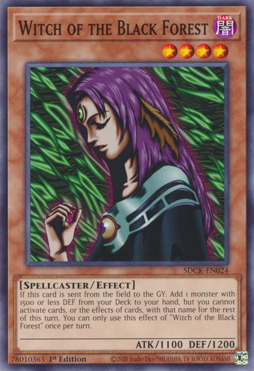 Witch of the Black Forest [SDCK-EN024] Common | Card Merchant Takapuna