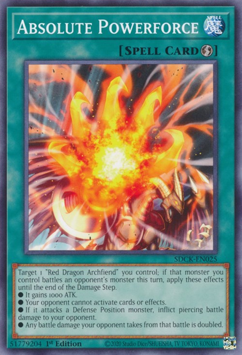 Absolute Powerforce [SDCK-EN025] Common | Card Merchant Takapuna