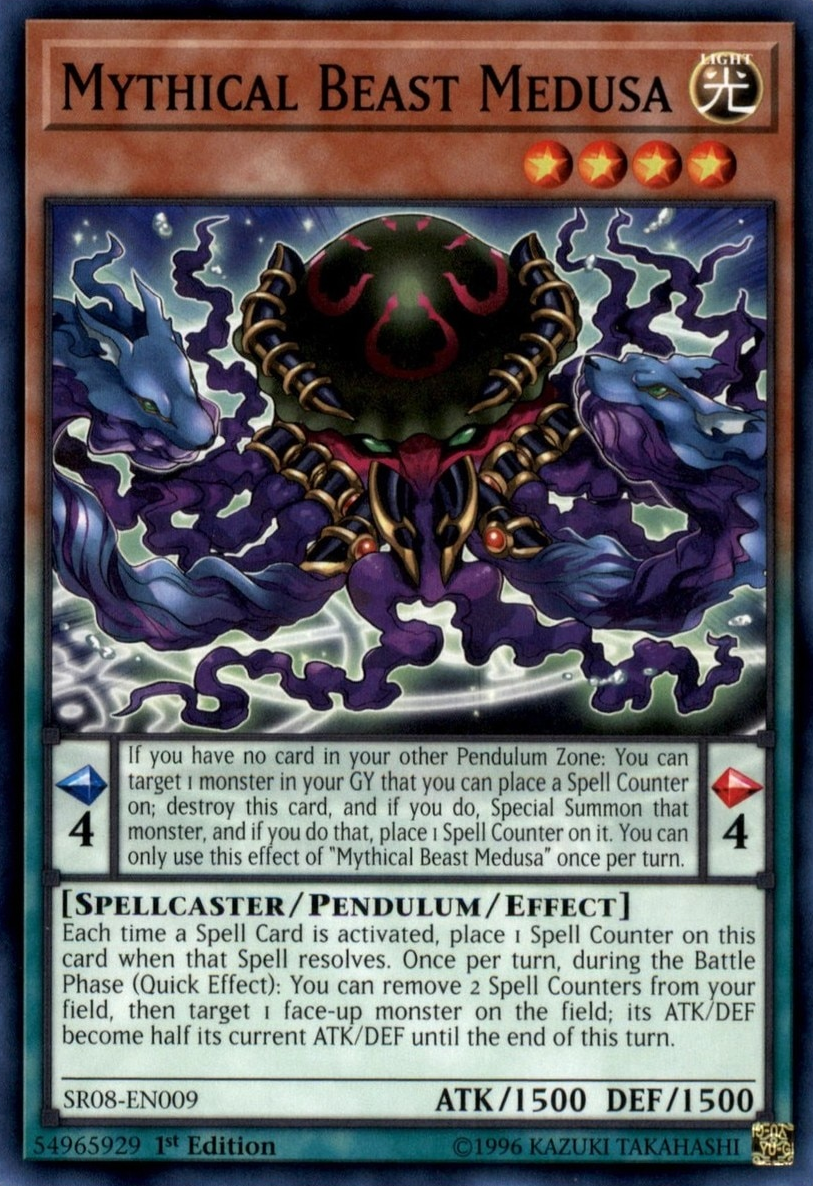 Mythical Beast Medusa [SR08-EN009] Common | Card Merchant Takapuna