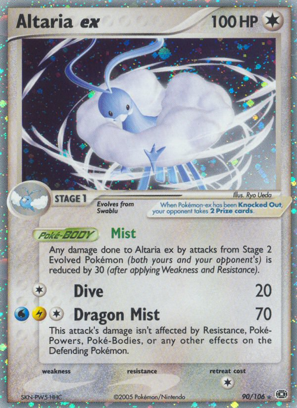 Altaria ex (90/106) [EX: Emerald] | Card Merchant Takapuna