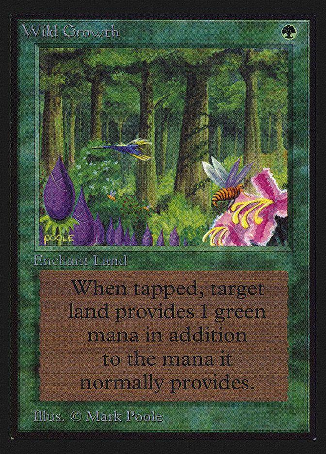 Wild Growth [International Collectors' Edition] | Card Merchant Takapuna