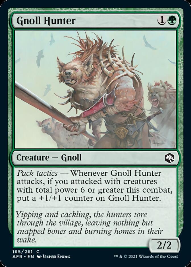 Gnoll Hunter [Dungeons & Dragons: Adventures in the Forgotten Realms] | Card Merchant Takapuna