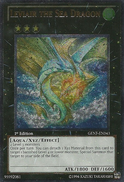 Leviair the Sea Dragon [GENF-EN043] Ultimate Rare | Card Merchant Takapuna