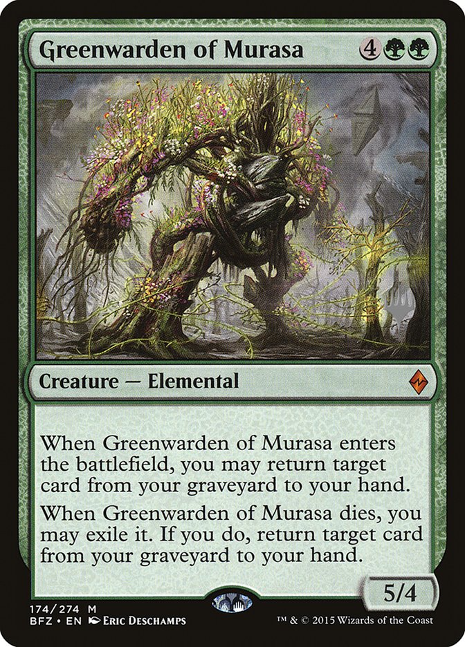 Greenwarden of Murasa (Promo Pack) [Battle for Zendikar Promos] | Card Merchant Takapuna