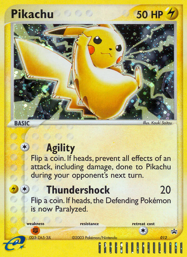 Pikachu (012) [Nintendo: Black Star Promos] | Card Merchant Takapuna