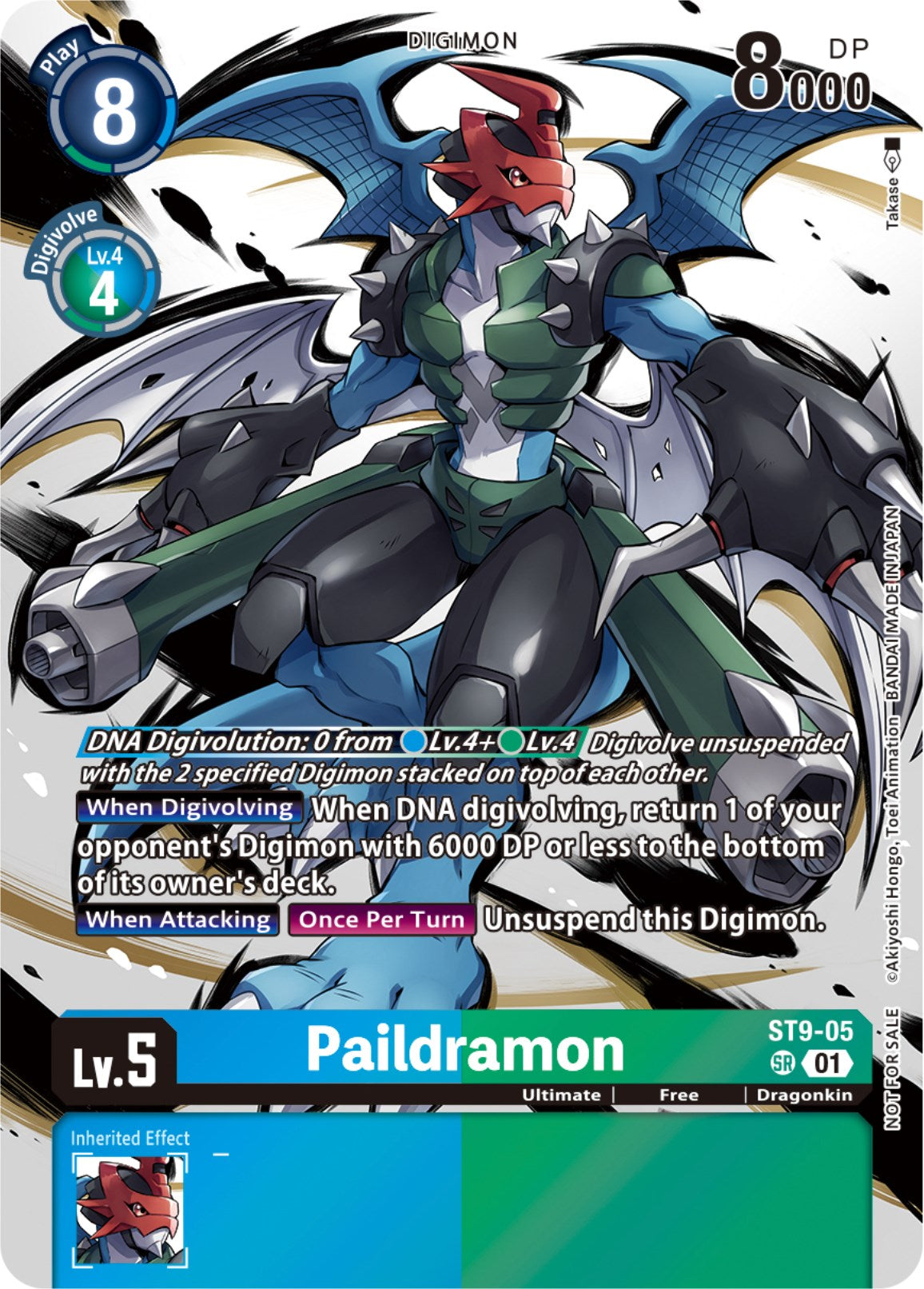 Paildramon [ST9-05] (Tamer Party Pack -The Beginning-) [Starter Deck: Ultimate Ancient Dragon] | Card Merchant Takapuna