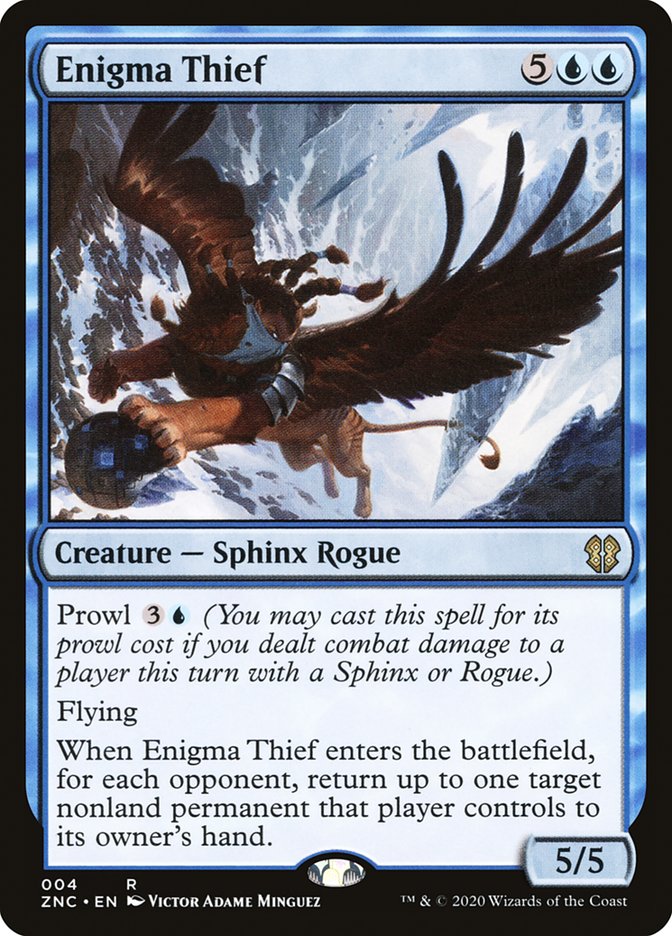 Enigma Thief [Zendikar Rising Commander] | Card Merchant Takapuna