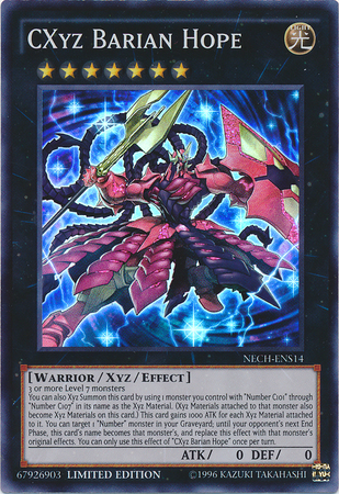 CXyz Barian Hope (SE) [NECH-ENS14] Super Rare | Card Merchant Takapuna