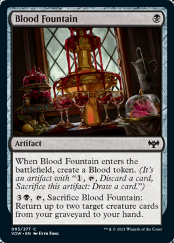 Blood Fountain [Innistrad: Crimson Vow] | Card Merchant Takapuna