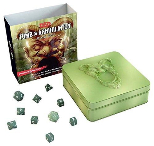 D&D Tomb of Annihilation Dice Set | Card Merchant Takapuna