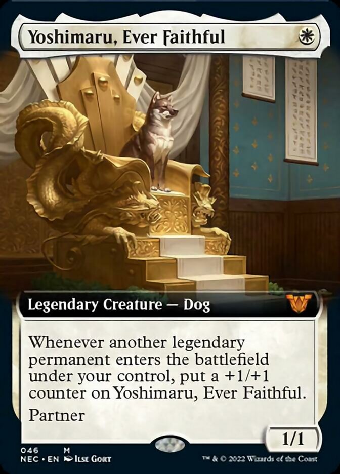 Yoshimaru, Ever Faithful (Extended Art) [Kamigawa: Neon Dynasty Commander] | Card Merchant Takapuna