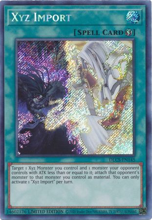 Xyz Import [DLCS-EN145] Secret Rare | Card Merchant Takapuna