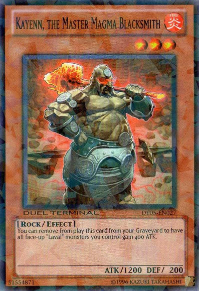 Kayenn, the Master Magma Blacksmith [DT05-EN027] Common | Card Merchant Takapuna