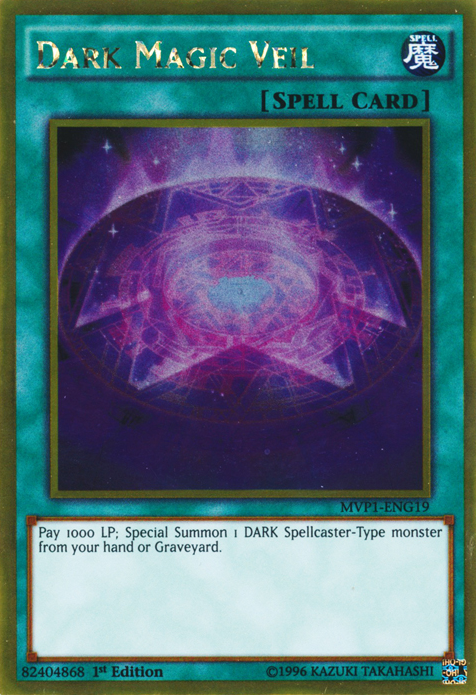 Dark Magic Veil [MVP1-ENG19] Gold Rare | Card Merchant Takapuna