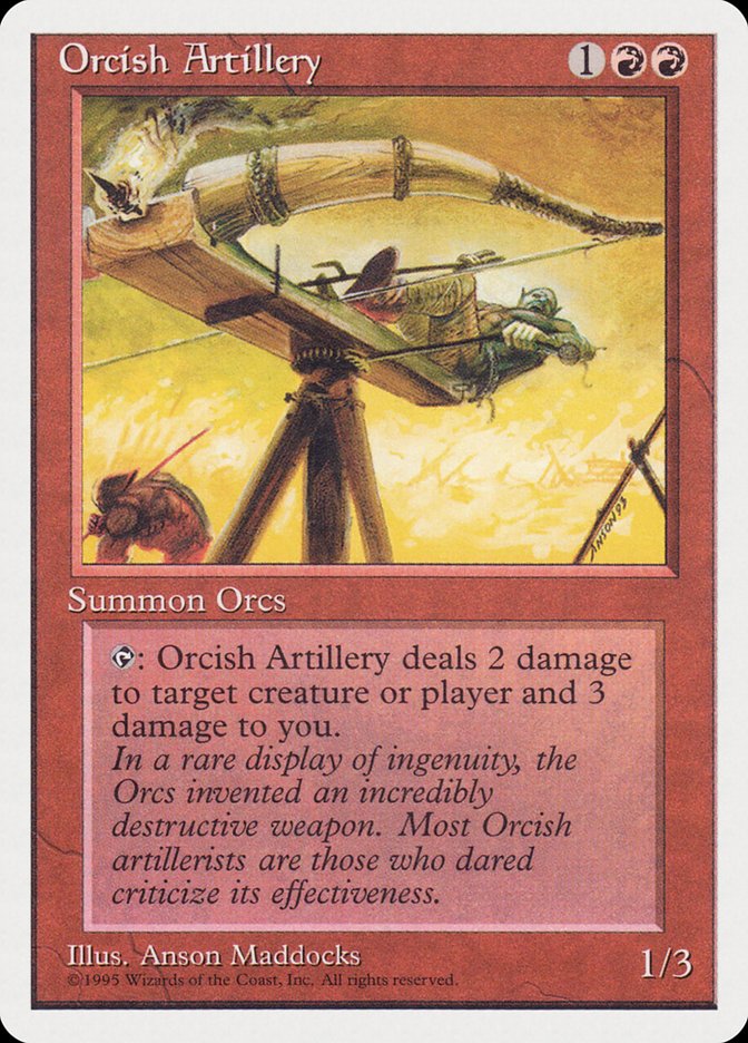 Orcish Artillery [Rivals Quick Start Set] | Card Merchant Takapuna