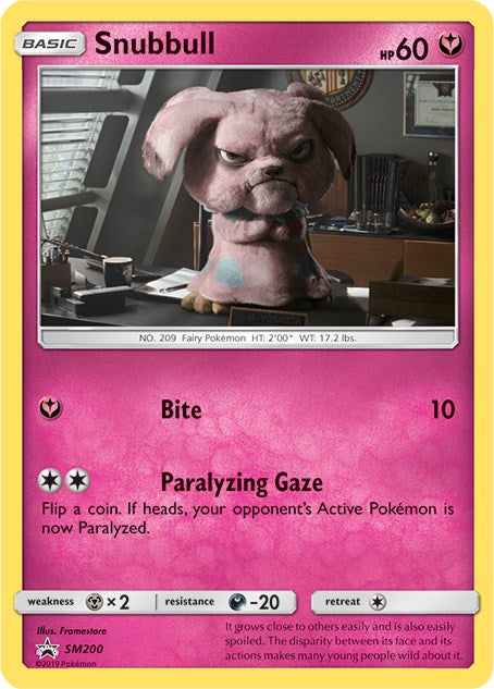 Snubbull (SM200) [Sun & Moon: Black Star Promos] | Card Merchant Takapuna