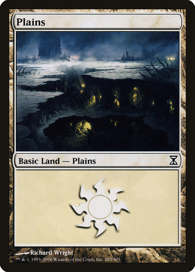 Plains (285) [Time Spiral] | Card Merchant Takapuna