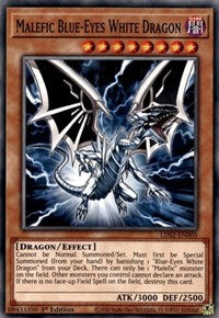 Malefic Blue-Eyes White Dragon [LDS2-EN005] Common | Card Merchant Takapuna