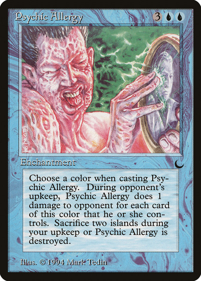 Psychic Allergy [The Dark] | Card Merchant Takapuna