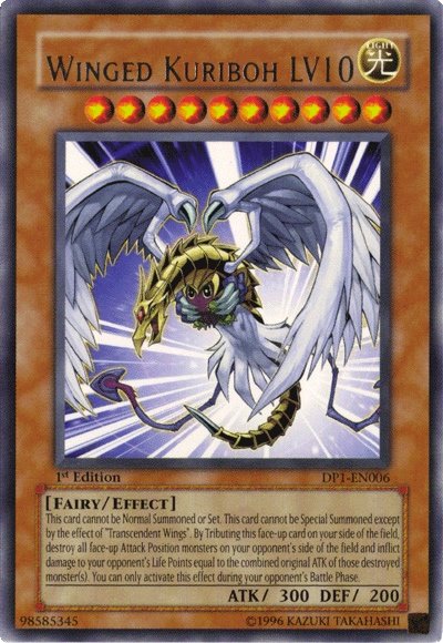 Winged Kuriboh LV10 [DP1-EN006] Rare | Card Merchant Takapuna