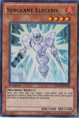 Sergeant Electro [PHSW-EN090] Ultra Rare | Card Merchant Takapuna