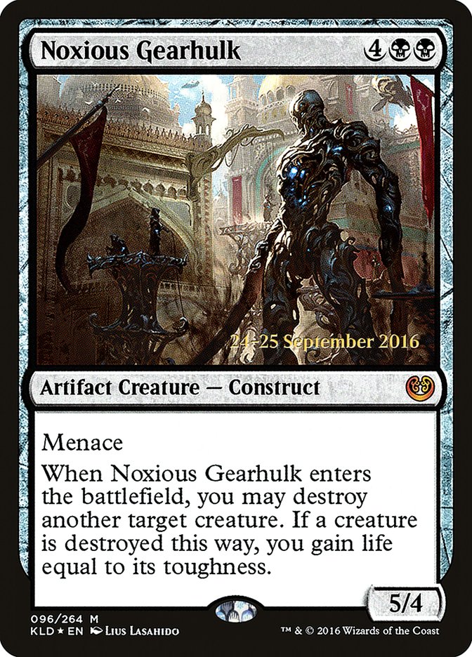 Noxious Gearhulk [Kaladesh Prerelease Promos] | Card Merchant Takapuna