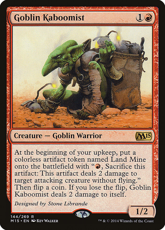 Goblin Kaboomist [Magic 2015] | Card Merchant Takapuna