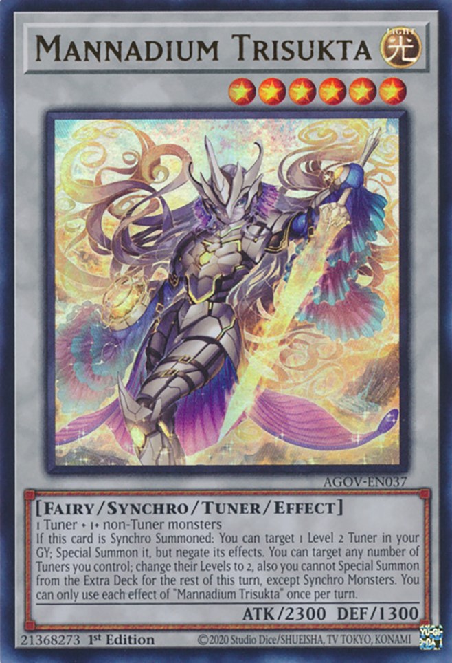 Mannadium Trisukta [AGOV-EN037] Ultra Rare | Card Merchant Takapuna