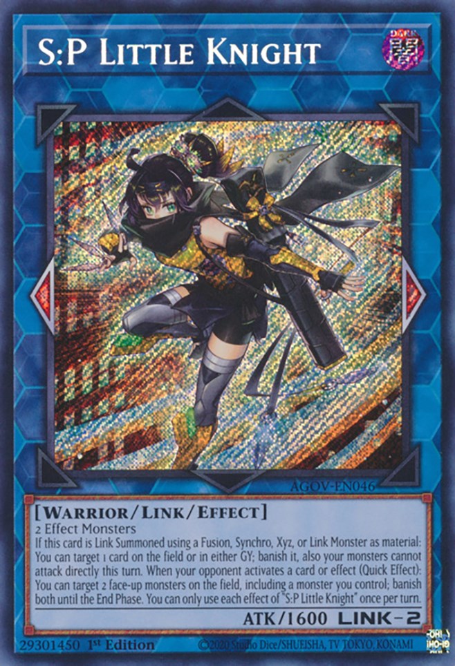 S:P Little Knight [AGOV-EN046] Secret Rare | Card Merchant Takapuna