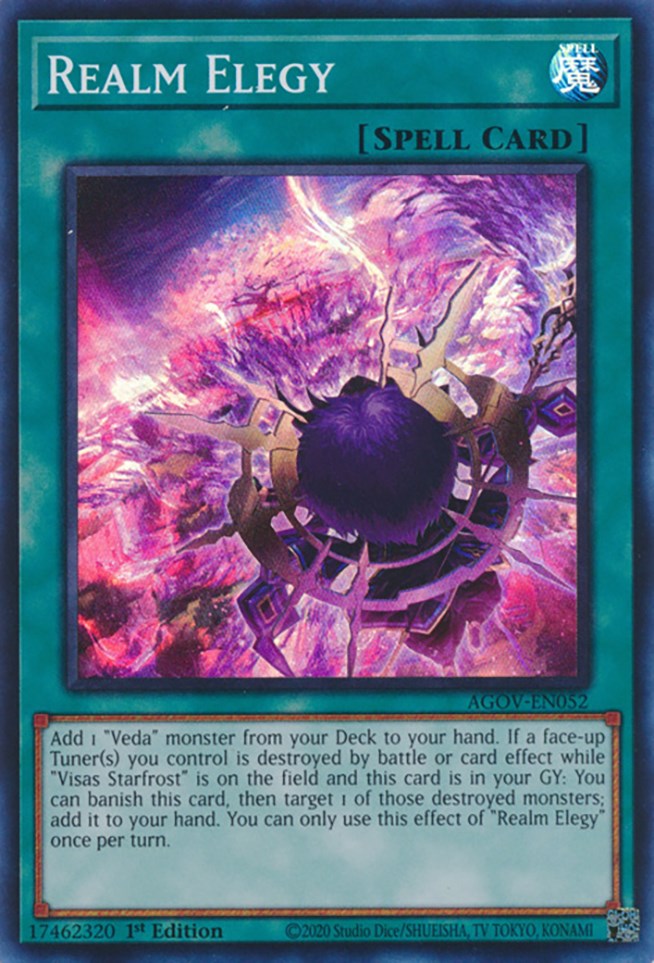 Realm Elegy [AGOV-EN052] Super Rare | Card Merchant Takapuna