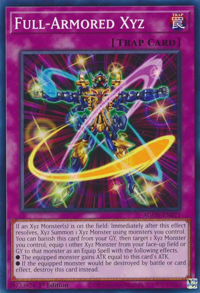 Full-Armored Xyz [AGOV-EN071] Common | Card Merchant Takapuna