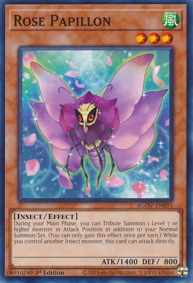 Rose Papillon [AGOV-EN093] Common | Card Merchant Takapuna