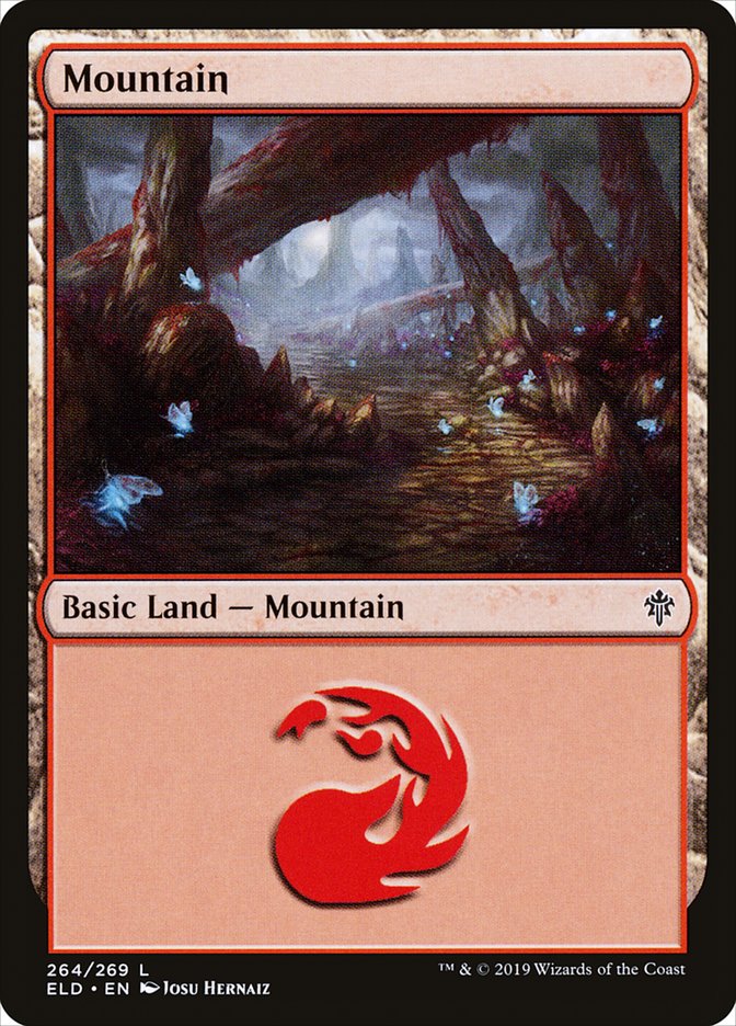 Mountain (264) [Throne of Eldraine] | Card Merchant Takapuna