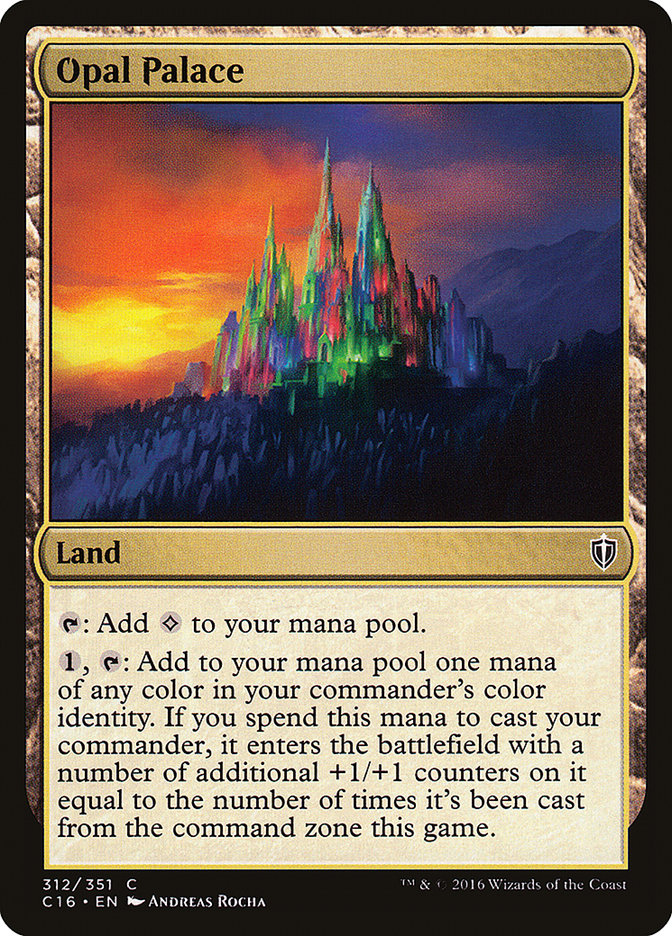 Opal Palace [Commander 2016] | Card Merchant Takapuna