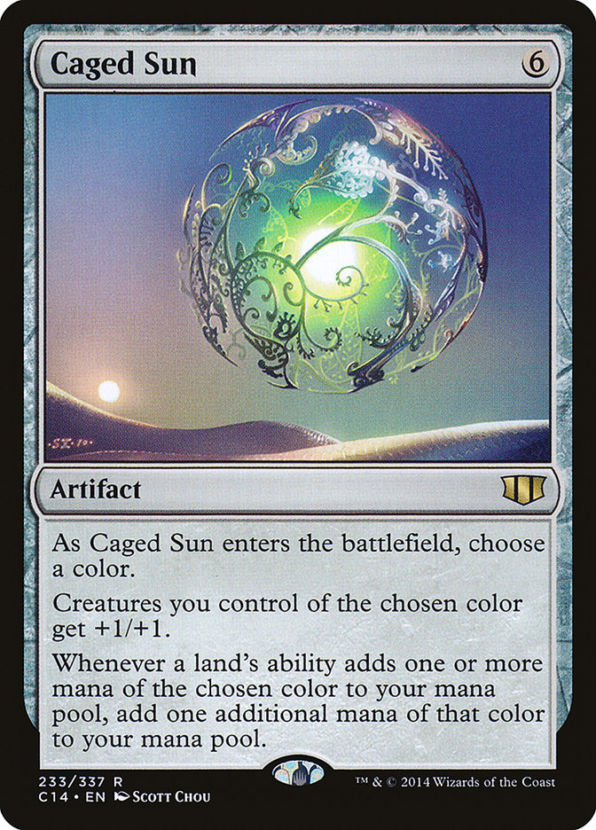 Caged Sun [Commander 2014] | Card Merchant Takapuna