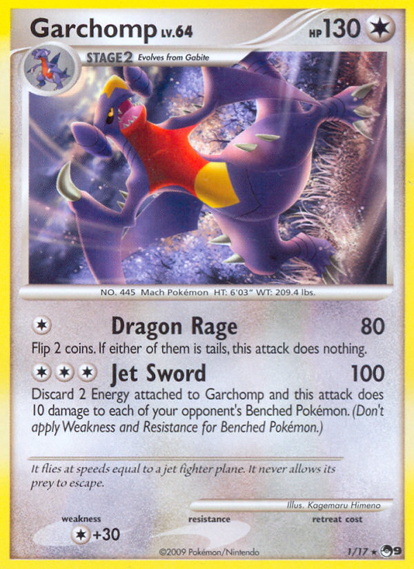 Garchomp (1/17) [POP Series 9] | Card Merchant Takapuna