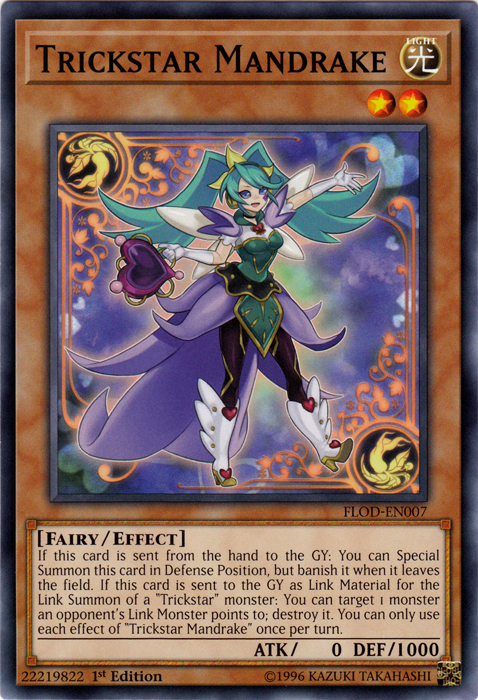 Trickstar Mandrake [FLOD-EN007] Common | Card Merchant Takapuna