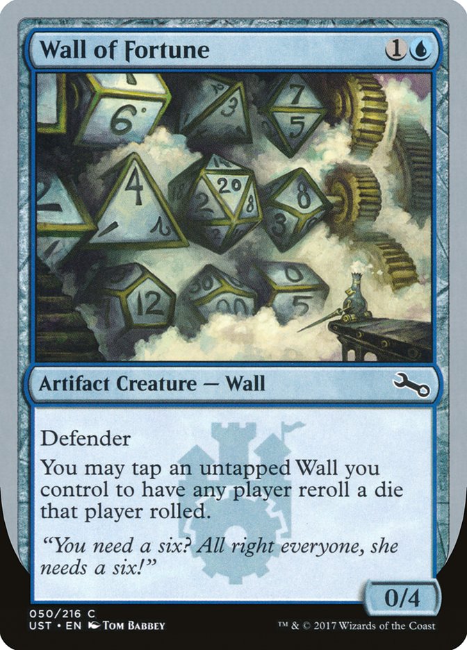 Wall of Fortune [Unstable] | Card Merchant Takapuna