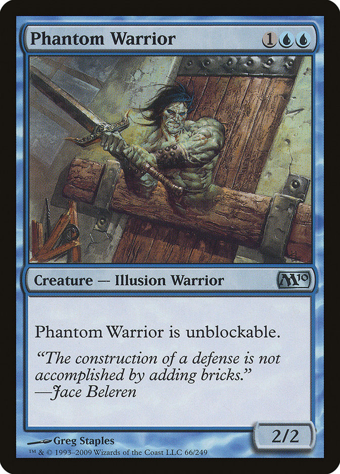 Phantom Warrior [Magic 2010] | Card Merchant Takapuna