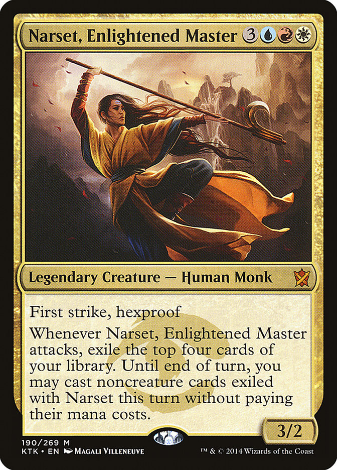 Narset, Enlightened Master [Khans of Tarkir] | Card Merchant Takapuna