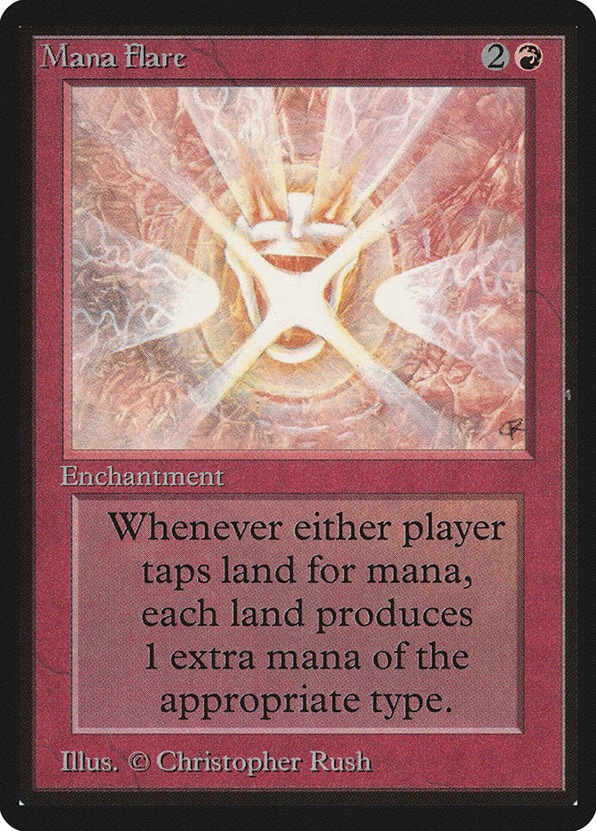 Mana Flare [Beta Edition] | Card Merchant Takapuna