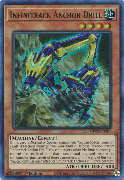 Infinitrack Anchor Drill [MP20-EN207] Ultra Rare | Card Merchant Takapuna