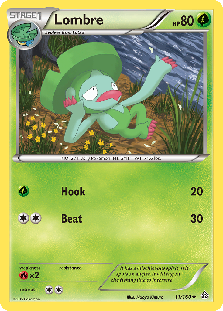 Lombre (11/160) [XY: Primal Clash] | Card Merchant Takapuna