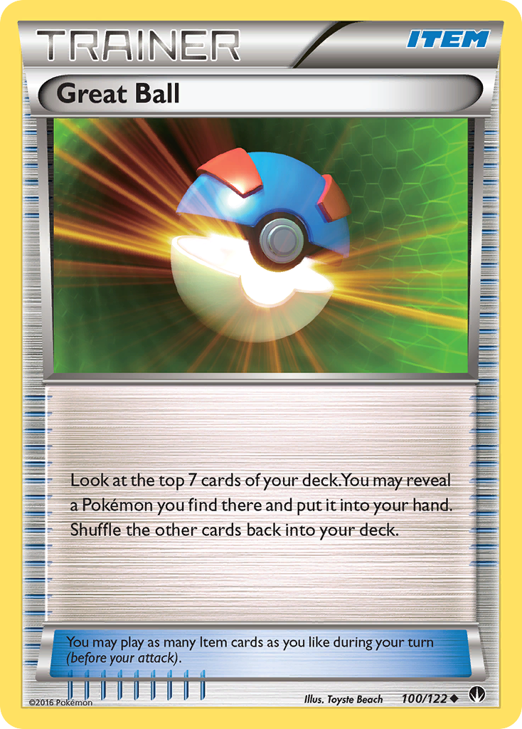 Great Ball (100/122) [XY: BREAKpoint] | Card Merchant Takapuna