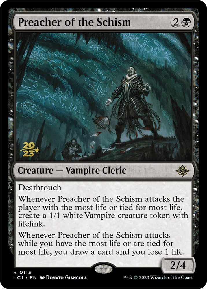 Preacher of the Schism [The Lost Caverns of Ixalan Prerelease Cards] | Card Merchant Takapuna