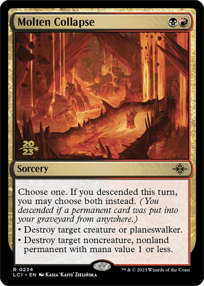 Molten Collapse [The Lost Caverns of Ixalan Prerelease Cards] | Card Merchant Takapuna
