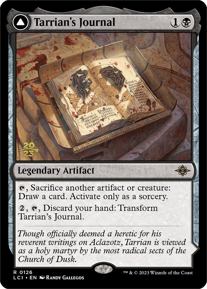 Tarrian's Journal // The Tomb of Aclazotz [The Lost Caverns of Ixalan Prerelease Cards] | Card Merchant Takapuna